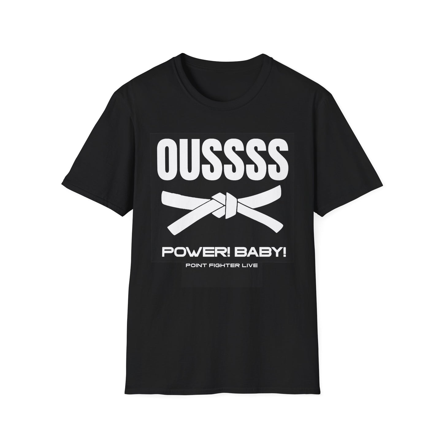 Ouss Power Baby - Work Hard, Never Up. Believe. Stay Positive T Shirt