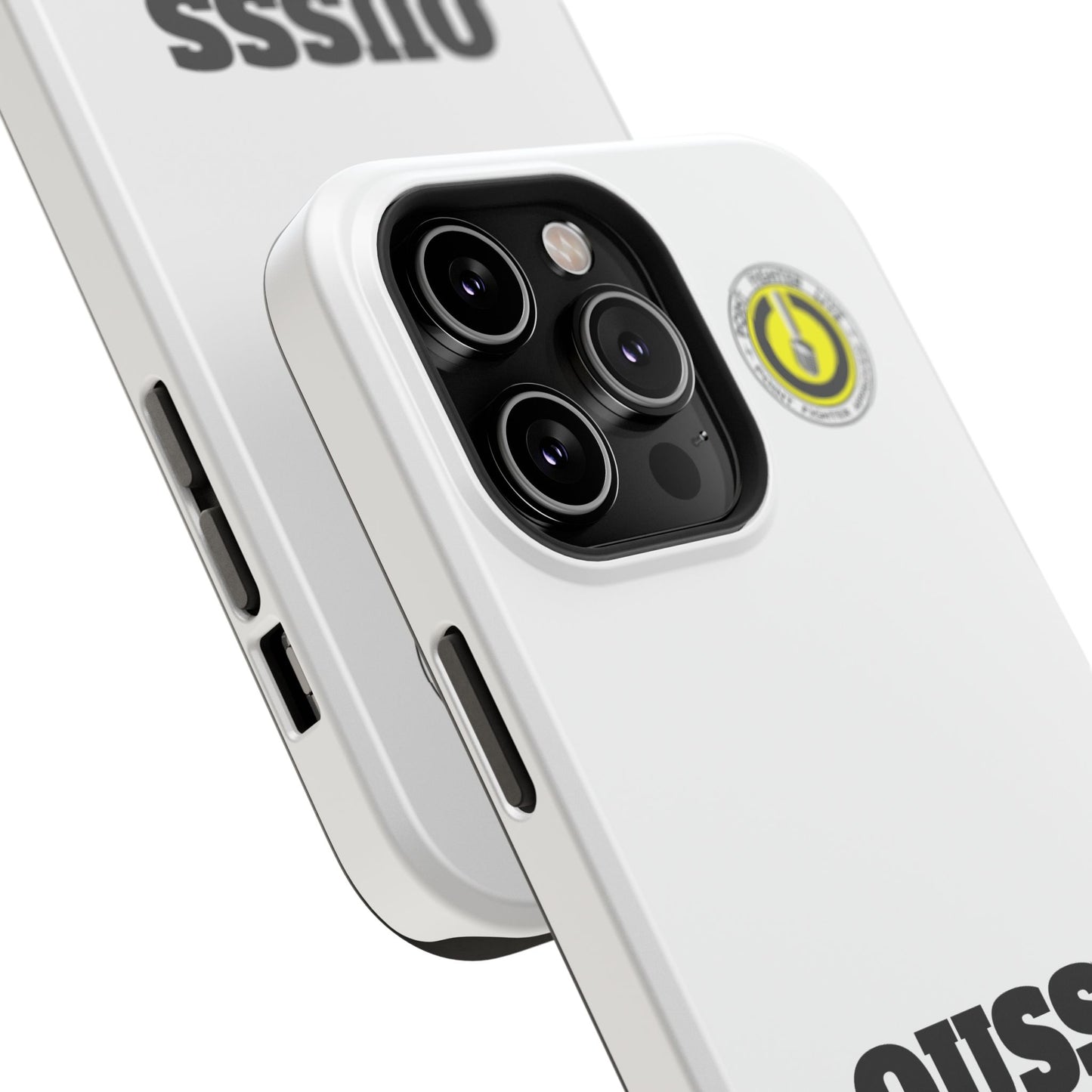 Impact-Resistant Phone Case — "OUSSS POWER BABY!" Bold Graphic