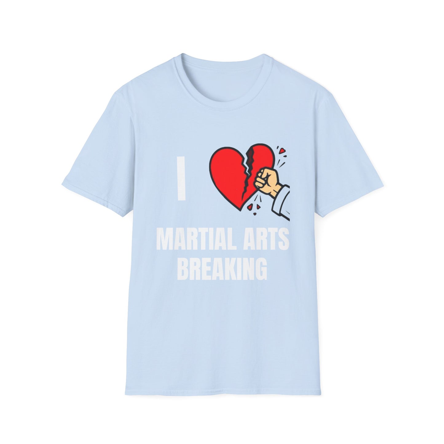 T-Shirt - Punch Through Broken Heart Graphic Tee
