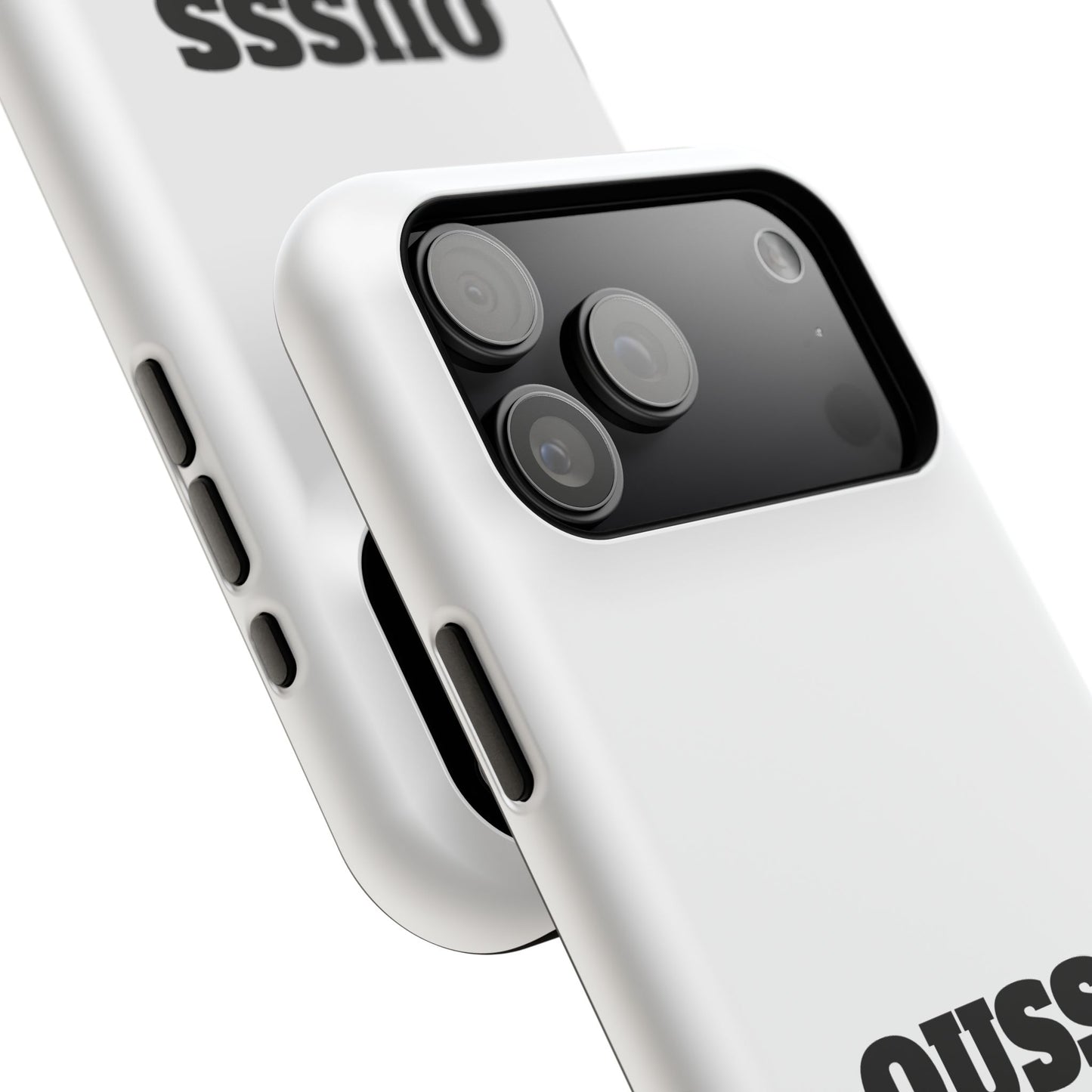 Impact-Resistant Phone Case — "OUSSS POWER BABY!" Bold Graphic