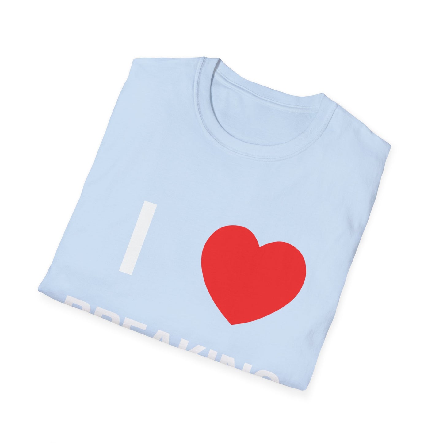 I  NY Breaking Stuff T-Shirt — Funny Urban Nostalgia Tee