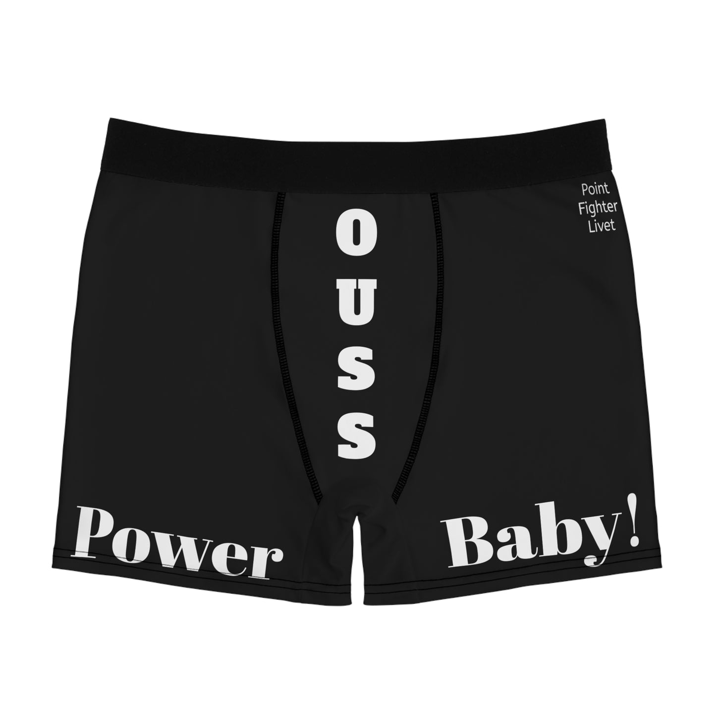 OU SSS Power Baby Boxer Briefs — Funny Mens Graphic Underwear