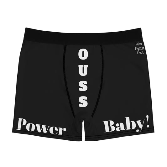 OU SSS Power Baby Boxer Briefs — Funny Mens Graphic Underwear
