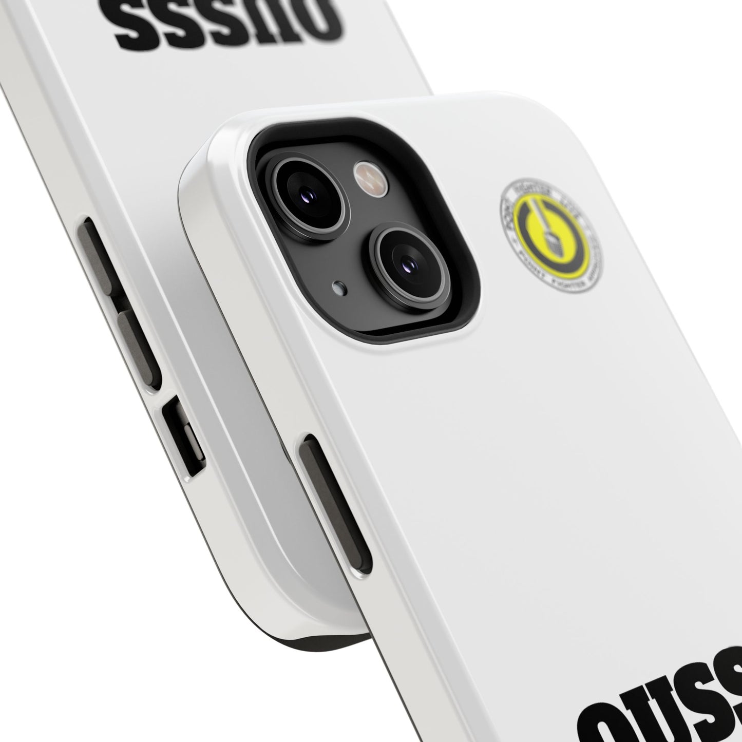 Impact-Resistant Phone Case — "OUSSS POWER BABY!" Bold Graphic