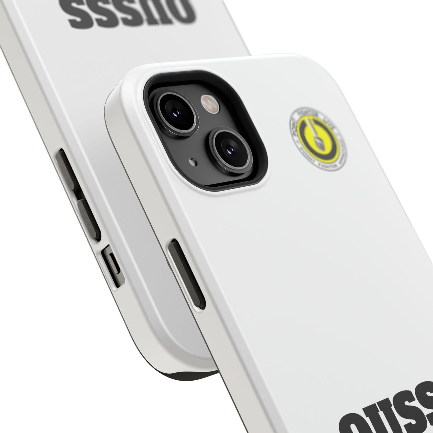 Impact-Resistant Phone Case — "OUSSS POWER BABY!" Bold Graphic