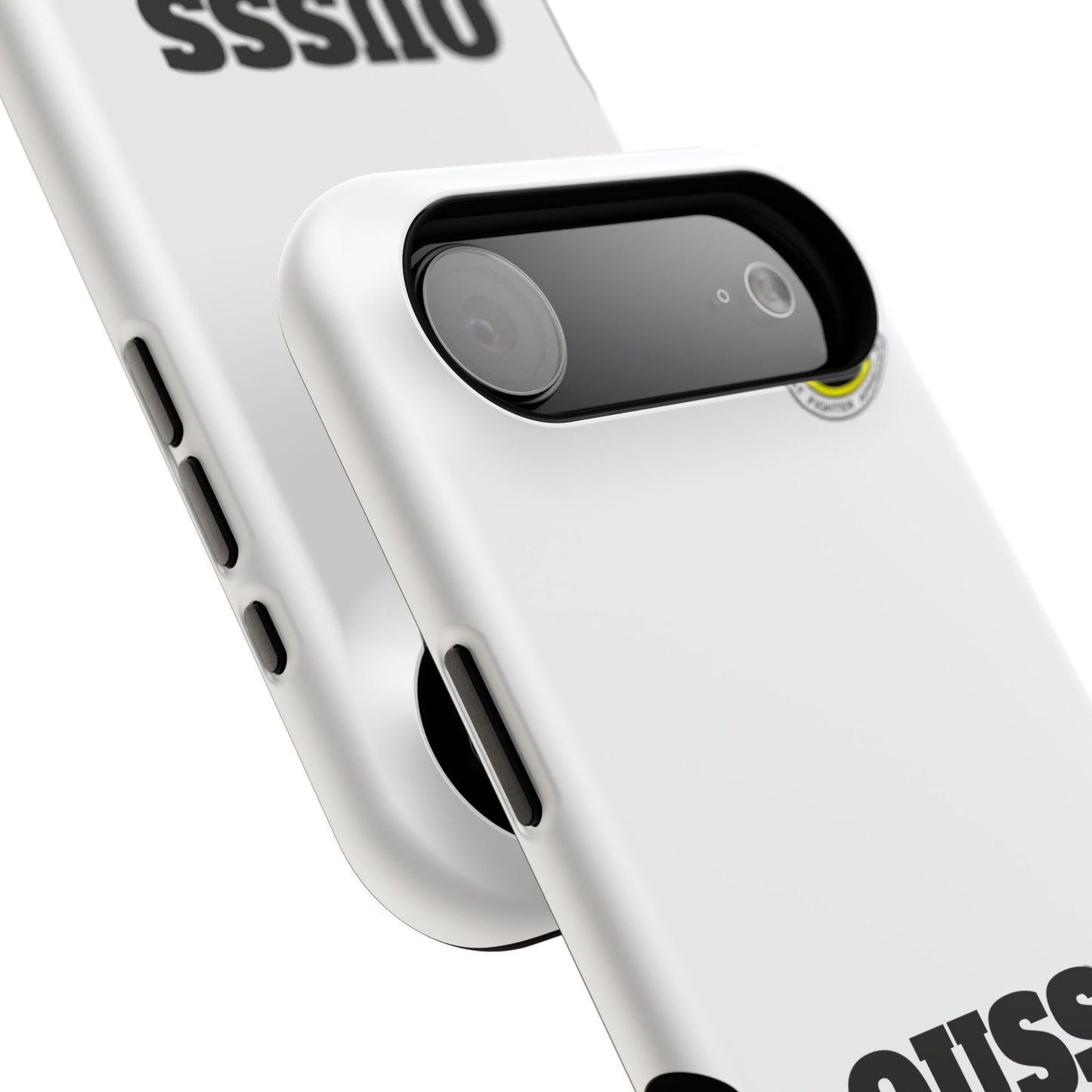 Impact-Resistant Phone Case — "OUSSS POWER BABY!" Bold Graphic