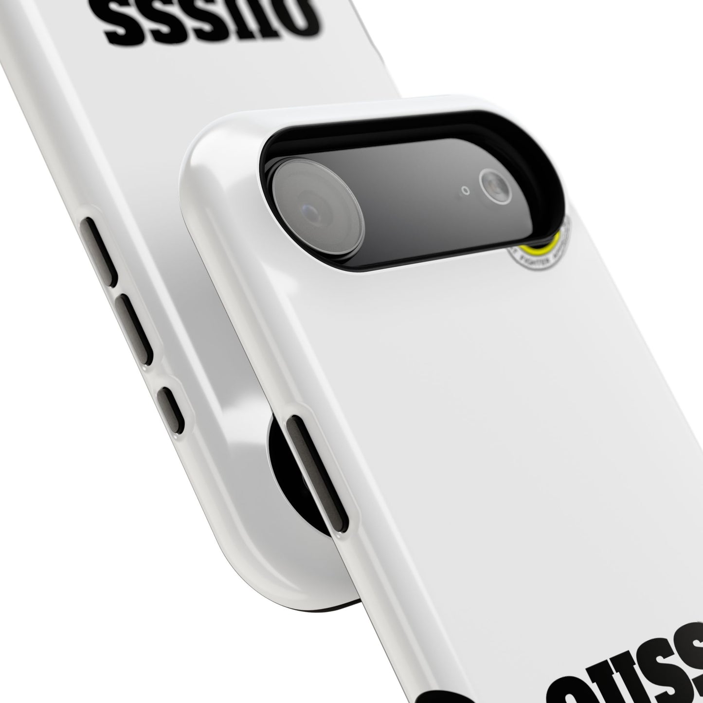 Impact-Resistant Phone Case — "OUSSS POWER BABY!" Bold Graphic