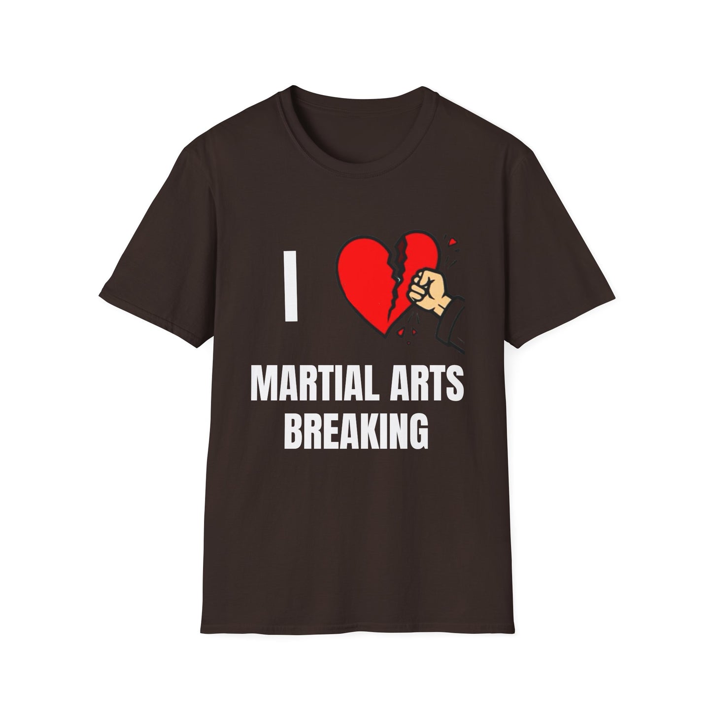 T-Shirt - Punch Through Broken Heart Graphic Tee