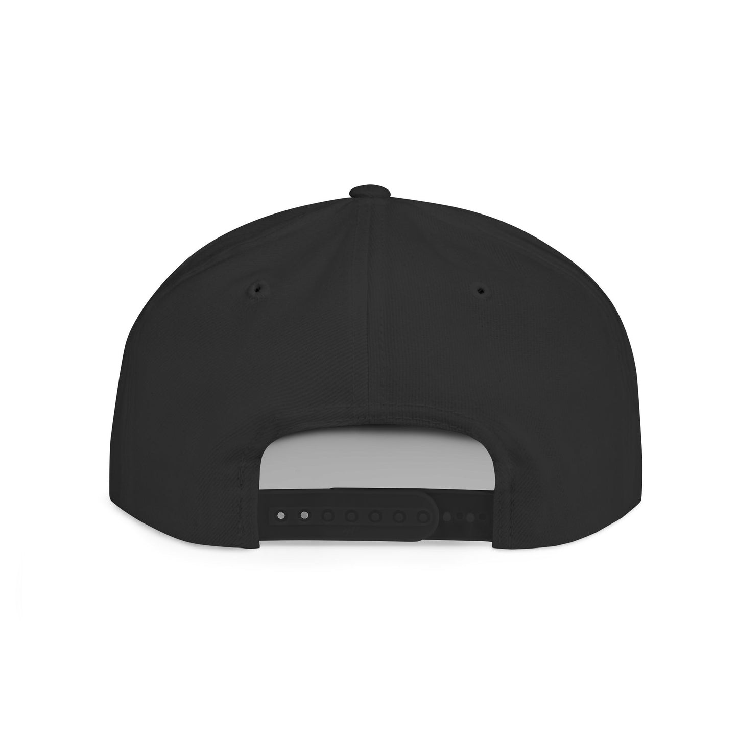 Snapback Hat — "Oussss Power Baby!!!" Embroidered Flat Bill Cap