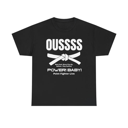 Ouss Power Baby Unisex Heavy Cotton Tee
