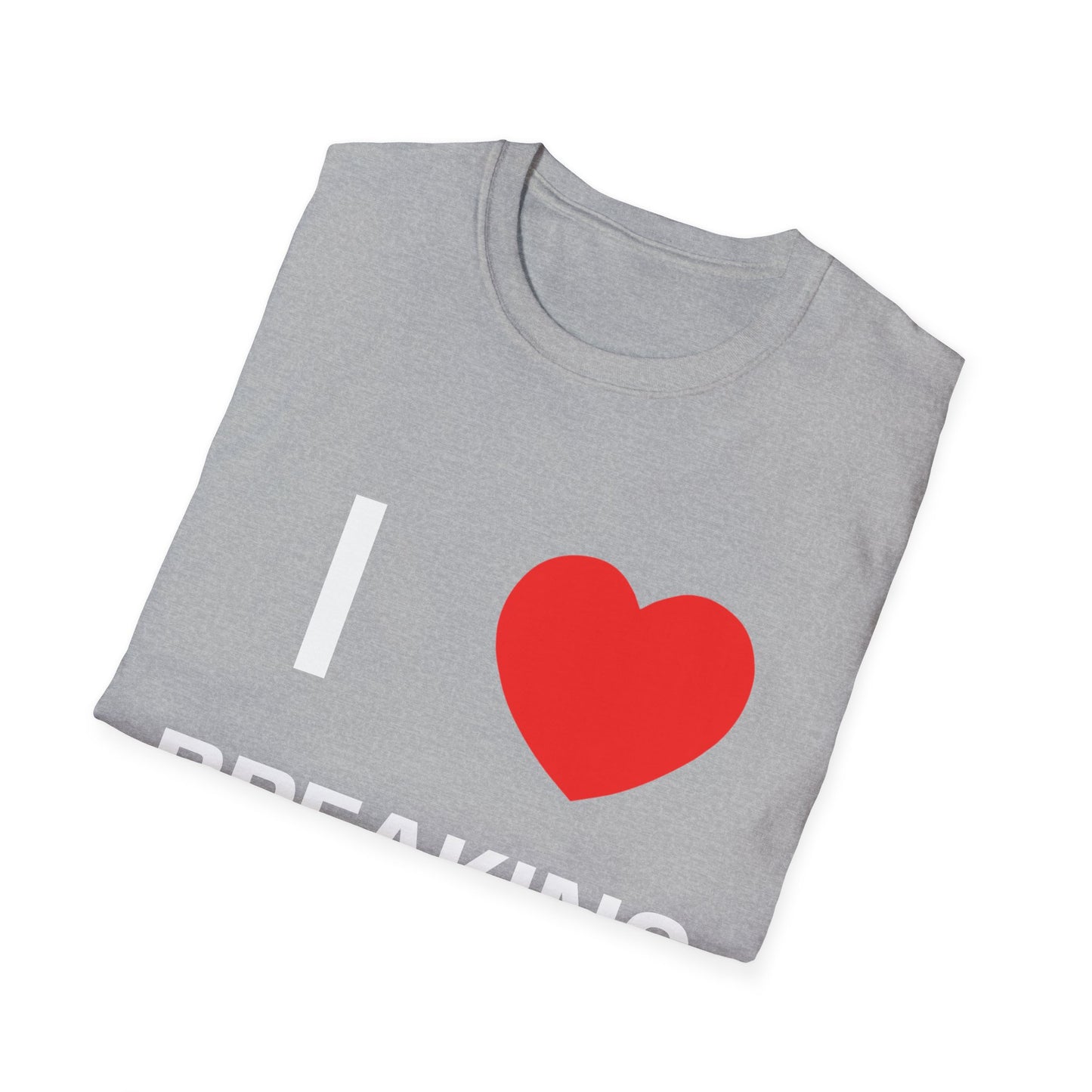 I  NY Breaking Stuff T-Shirt — Funny Urban Nostalgia Tee