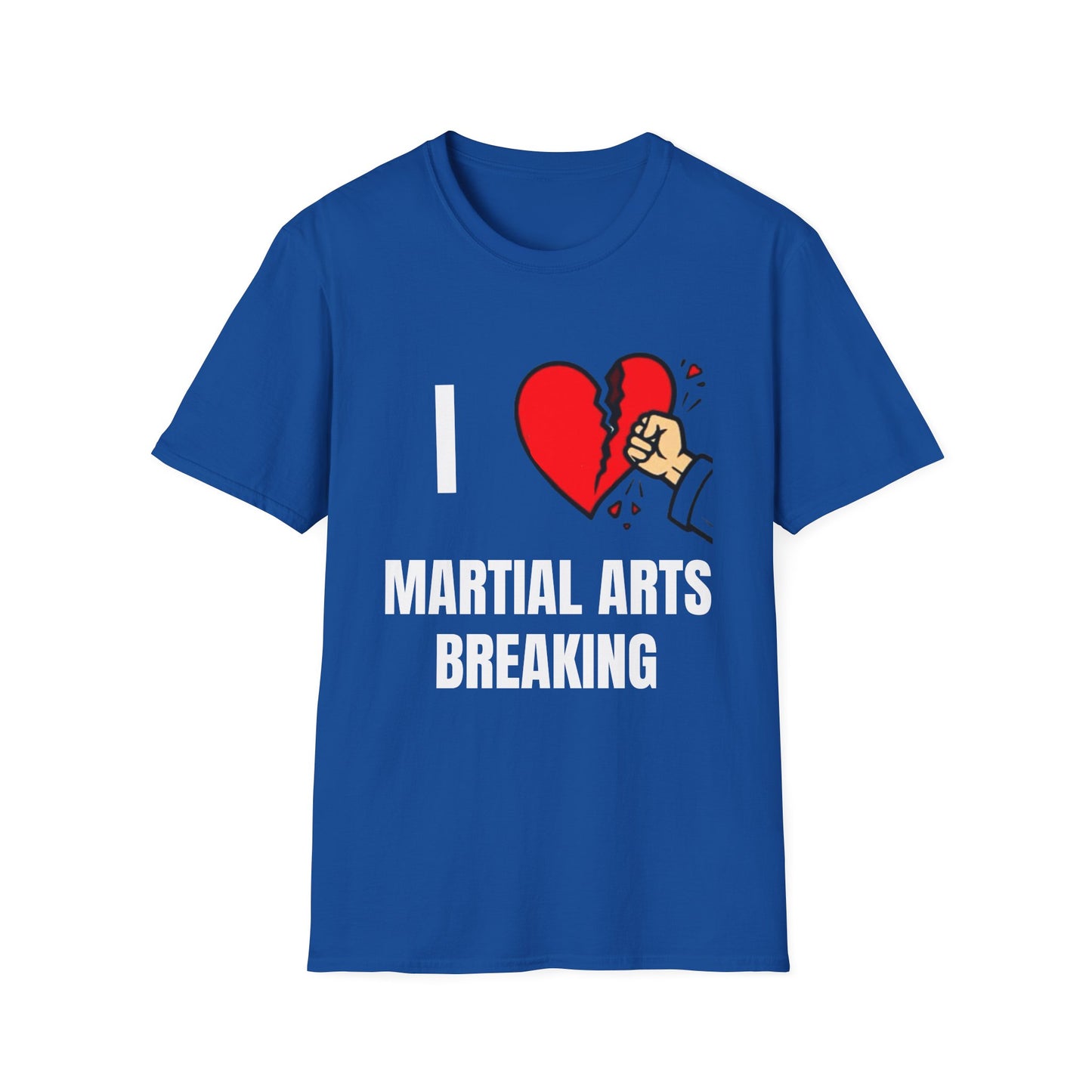 T-Shirt - Punch Through Broken Heart Graphic Tee