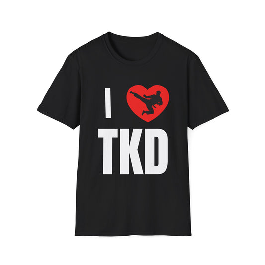 I  TKD T-Shirt — Taekwondo Martial Arts Pride Tee