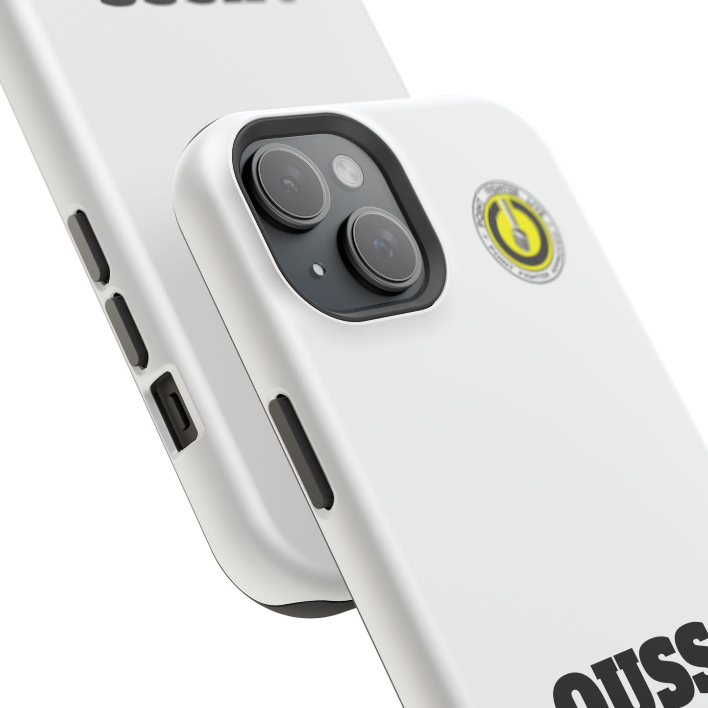 Impact-Resistant Phone Case — "OUSSS POWER BABY!" Bold Graphic